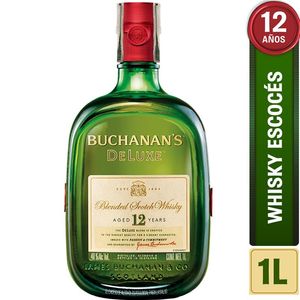 Whisky Buchanan's Deluxe 12 Años x 1L