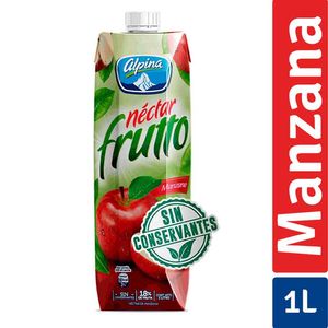 Jugo Frutto Manzana Tetra x 1L