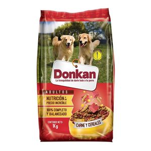 Alimento Donkan Carne Cereales Adulto x 1 kg