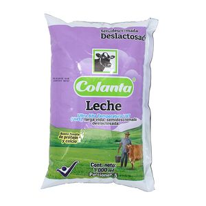 Leche Deslactosada Colanta x 1000 ml