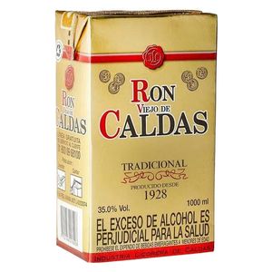 Ron Viejo de Caldas Tradicional Tetrapack x 1000 ml