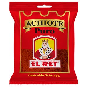 Condimento Achiote Puro El Rey x 25 g