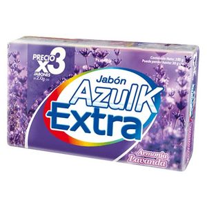 Jabón en Barra Azul K Lavanda 3 unds x 200 g c/u