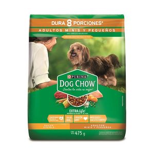 Alimento Dog Chow Adultos Razas Pequeñas x 475 g