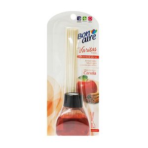 Ambientador Bon Aire Manzana/Canela Varitas x 40 ml