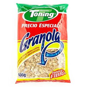 Cereal Granola Toning Mani Con Pasas x 500 g