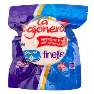 Arepa de Yuca Light La Cajonera 5 unds x 60 g c/u