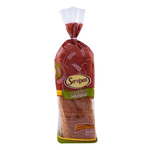 Pan Tajado Integral Servipan x 450 g