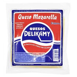 Queso Mozzarella Delikamy Tajado x 250 g