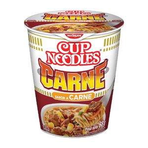 Sopas Nissin Noodles Carne x 68 g