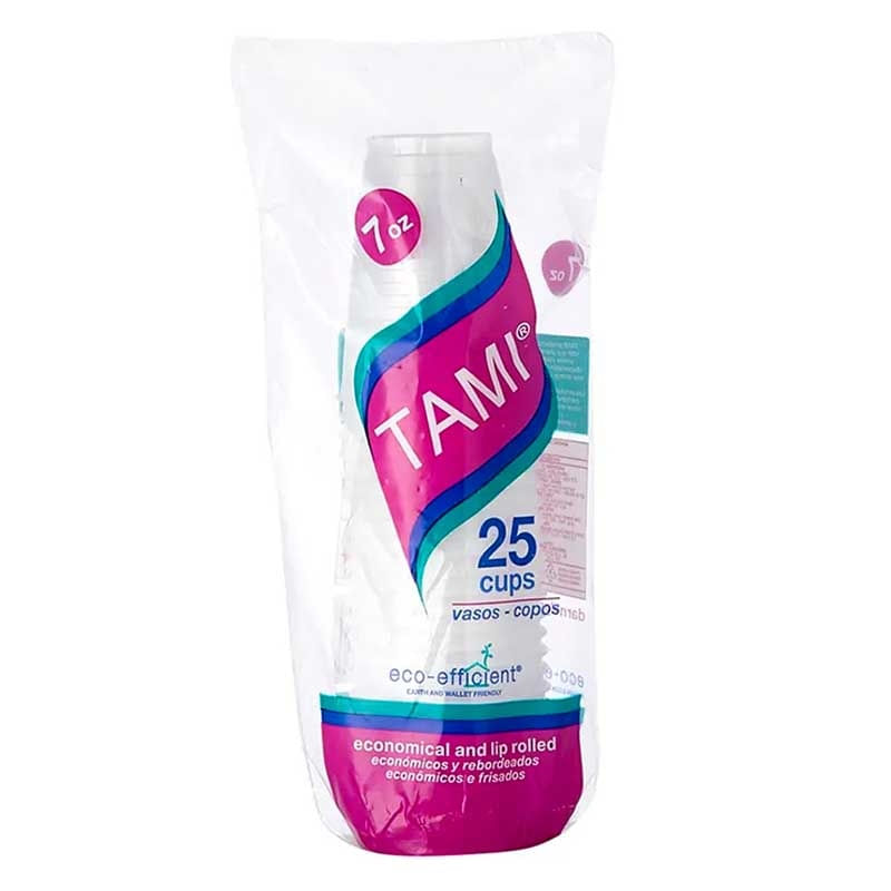 Vaso-Tami-7-oz-x-25-unds