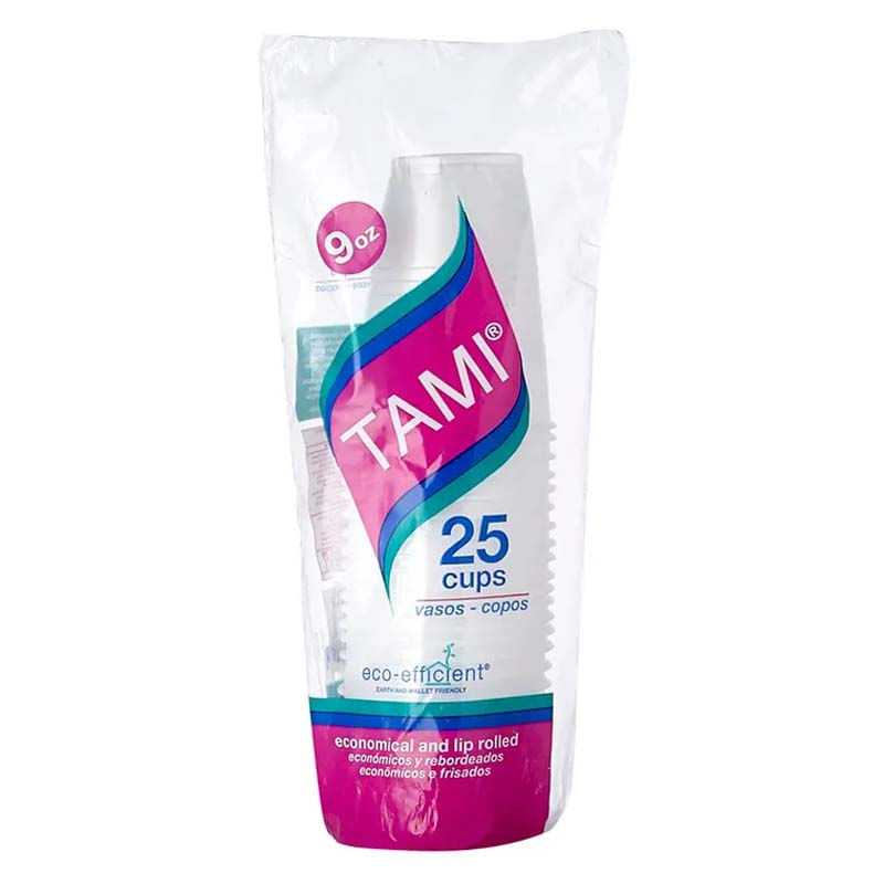 Vaso-Tami-9-oz-x-25-unds
