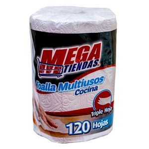 Toallas de Cocina Megatiendas 120 Hojas x 1 und