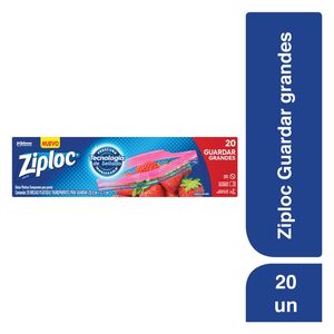 Bolsa Ziploc Doble Cierre x 20 unds