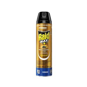 Insecticida Raid Max Cucarachas y Chiripas x 285 ml