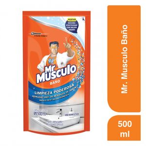 Limpiador Mr. Musculo Total Baño 5 En 1 x 500 cm3