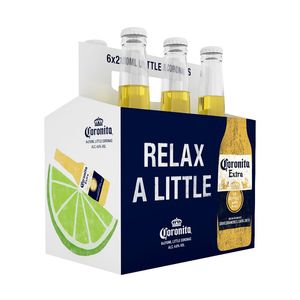 Cerveza Coronita Extra Botella 6 unds x 210 cm3 c/u