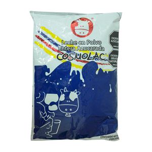 Leche Polvo Cosmolac Entera Azúcarada x 900 g