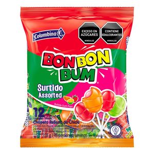 Bombon Bon Bon Bum Surtido 12 unds x 19 g c/u