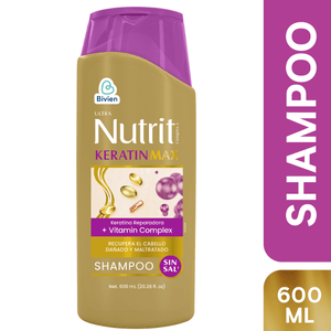 Shampoo Nutrit Keratinmax x 600 ml