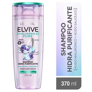 Shampoo Elvive Hialuronico Pure x 370 ml