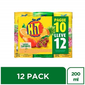 Jugo Hit  Surtido x 200 ml  Pague 10 Lleve 12