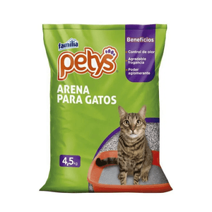Arena Petys para Gatos x 4.5 kg