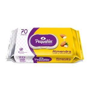 Toallitas Húmedas Pequeñin Almendra x 70 unds
