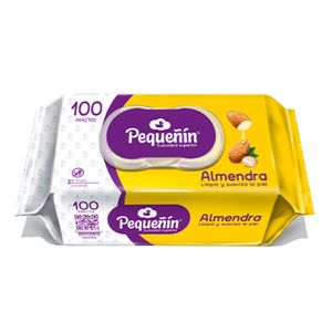 Toallitas Húmedas Pequeñin Almendra x 100 unds