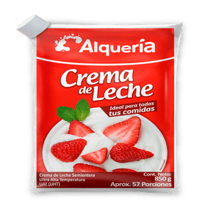 Crema de Leche Entera Alquería x 850 g