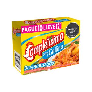 Caldo Completísimo Desmenuzado x 108 g Pague 10 Lleve 12
