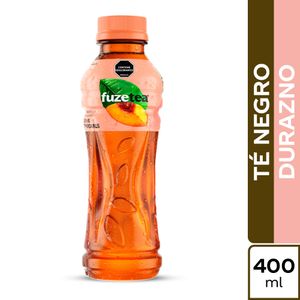 Té Líquido Fuze Tea Negro Durazno x 400 ml