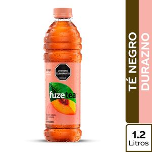 Té Líquido Fuze Tea Negro Durazno x 1.2 L
