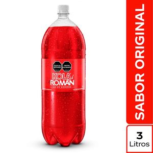 Gaseosa Kola Roman x 3 L
