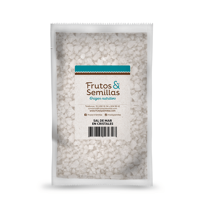 Sal de Mar Frutos y Semillas en Cristales x 500 g - Supermercado ...