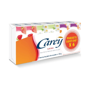 Jabón de Tocador Carey Surtido x 110 g. Paga 5. Lleva 6