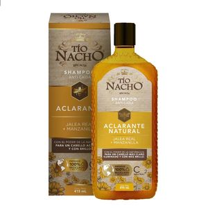 Shampoo Capilar Tío Nacho Manzanilla Aclarante x 415 ml