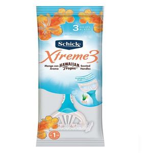 Máquina de Afeitar Schick Xtreme 3 Hawaiian Tropic x 1 und