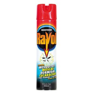 Insecticida Rayol Mosquitos, Moscas, Hormigas y Cucarachas x 400 ml