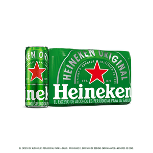 Cerveza Heineken Lata 6 unds x 310 cm3 c/u