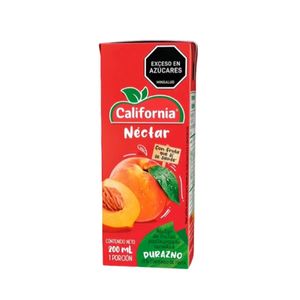 Jugo California Durazno x 200 ml