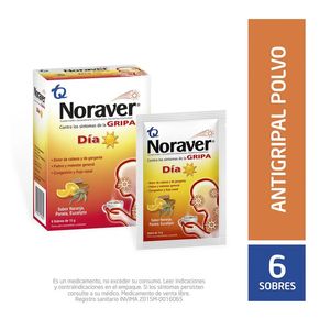 Analgésico Noraver MK Gripa Bebida Dia x 6 und
