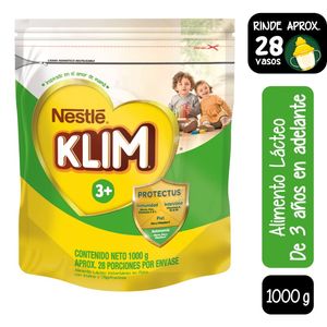 Alimento Lácteo Klim 3+ Prebio x 1000 g