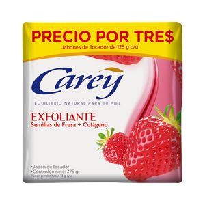Jabón de Tocador Carey Exfoliante x 110 g