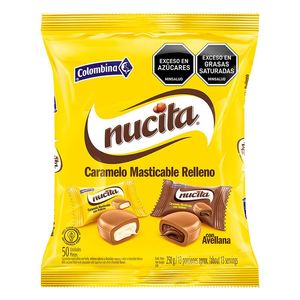Caramelo Nucita Masticable x 250 g