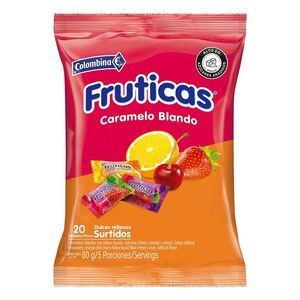 Caramelo Fruticas Blando x 80 g