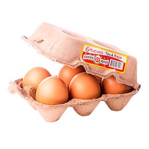 Huevos Santa Reyes Rojo A Gigante x 6 und