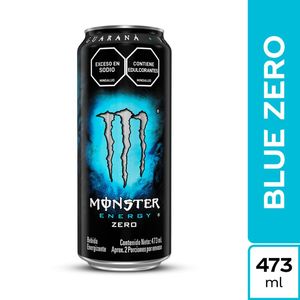 Bebida Energizante Monster Bluezero x 473 ml