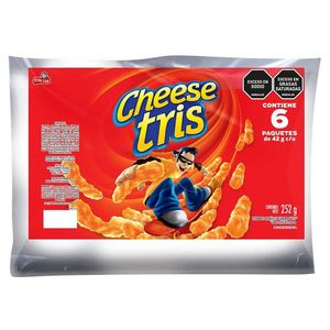 Cheese Tris Queso 6 unds x 42 g c/u
