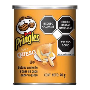 Papas Pringles Crips Queso x 40 g
